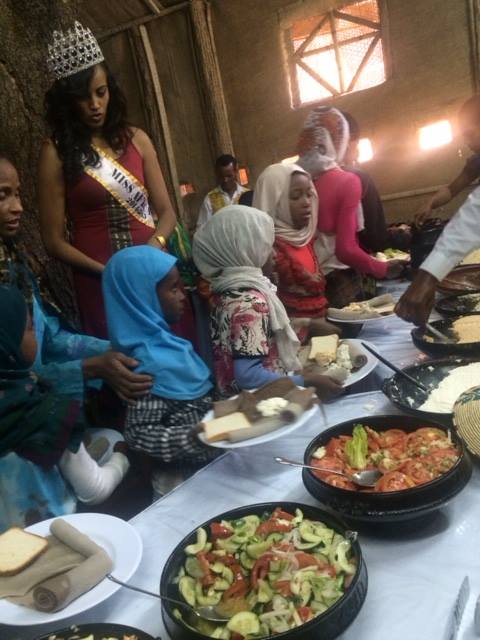 Miss Africa USA Helping  Orphans in Ethiopia