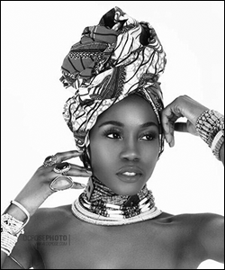 Meet Aurelie Dienhoue Miss Ivory Coast, Finalist for Miss Africa USA 2015, Promoting Beautiful African Hair Style