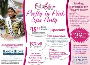 Read more about the article Miss Africa USA To Host Pink Spa Party For Women And Girls To Raise Awareness About Breast Cancer
