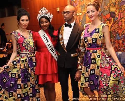Read more about the article Miss Africa USA Frances Udukwu Was Special Guest  : “Fashion Night Out by O’Mak Designs” At Embassy of Nigeria