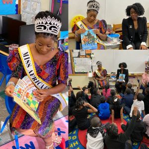 Miss Africa USA promotes literacy