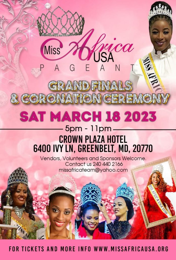 Press Release Miss Africa USA 2023