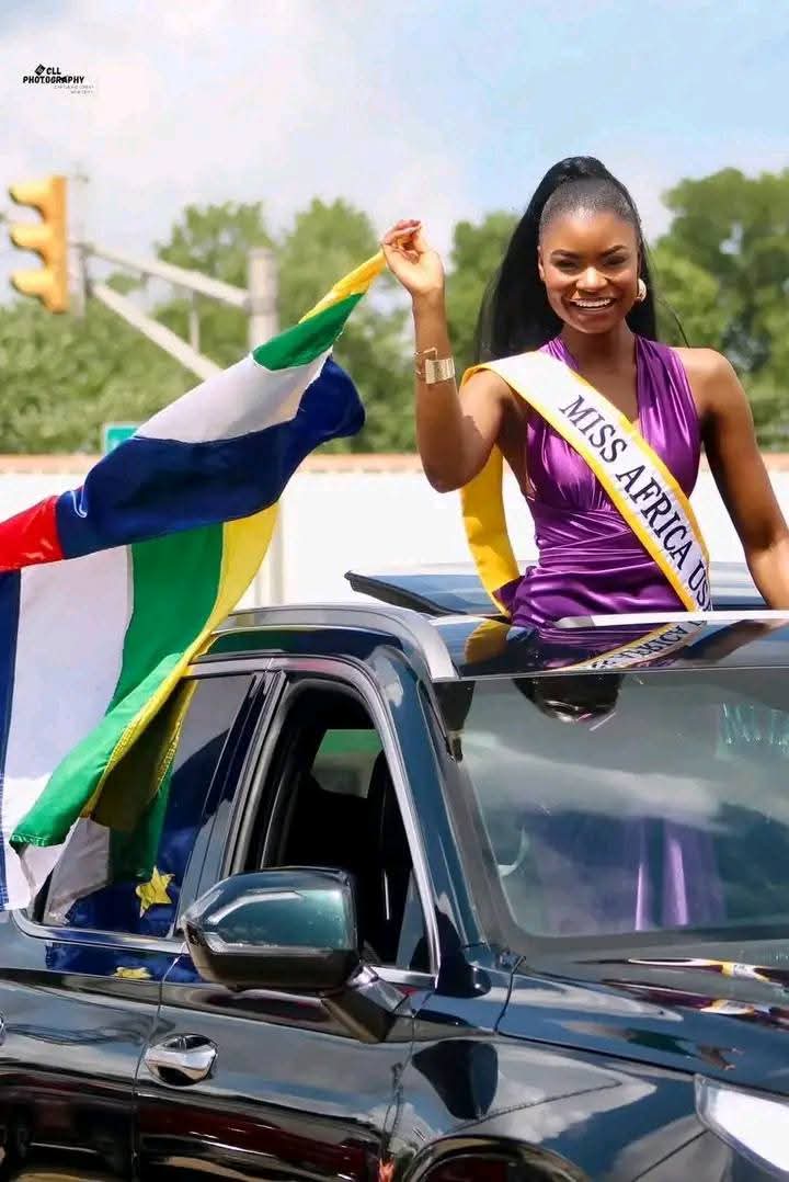 You are currently viewing Diana-Melissa Ngoumape from Central African Republic is Crowned Miss Africa USA 2025